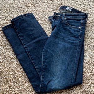 AG Aubrey Skinny Straight Crop Jeans - Size 25R